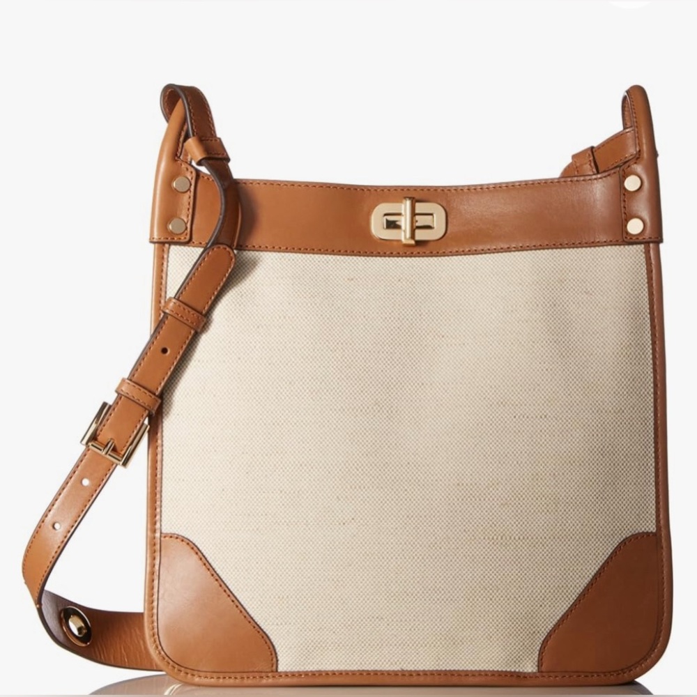 Michael Kors North/South messenger crossbody bag.